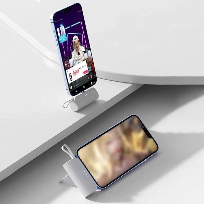 [Quà tặng nhỏ gọn trong lòng bàn tay] Pin dự phòng mini 5000mAh sạc nhanh hai đầu Quà tặng thời trang, tiện dụng cho b