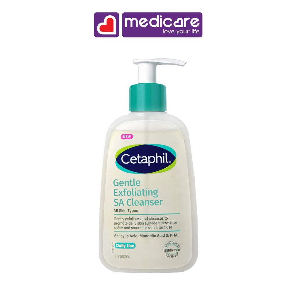 Sữa rửa mặt CETAPHIL Gentle Exfoliating SA 236ml