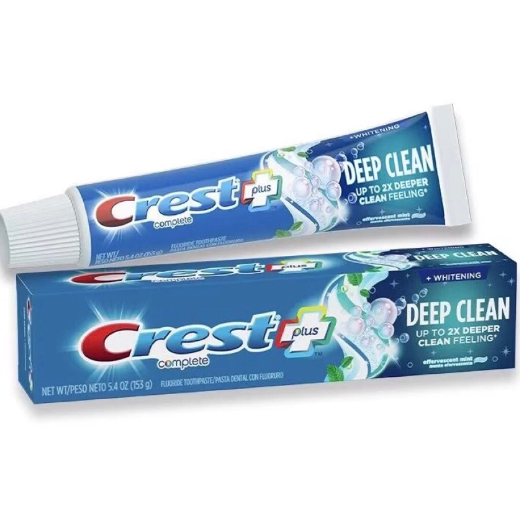 Kem Đánh Răng Crest+ Complete Deep Clean 153g