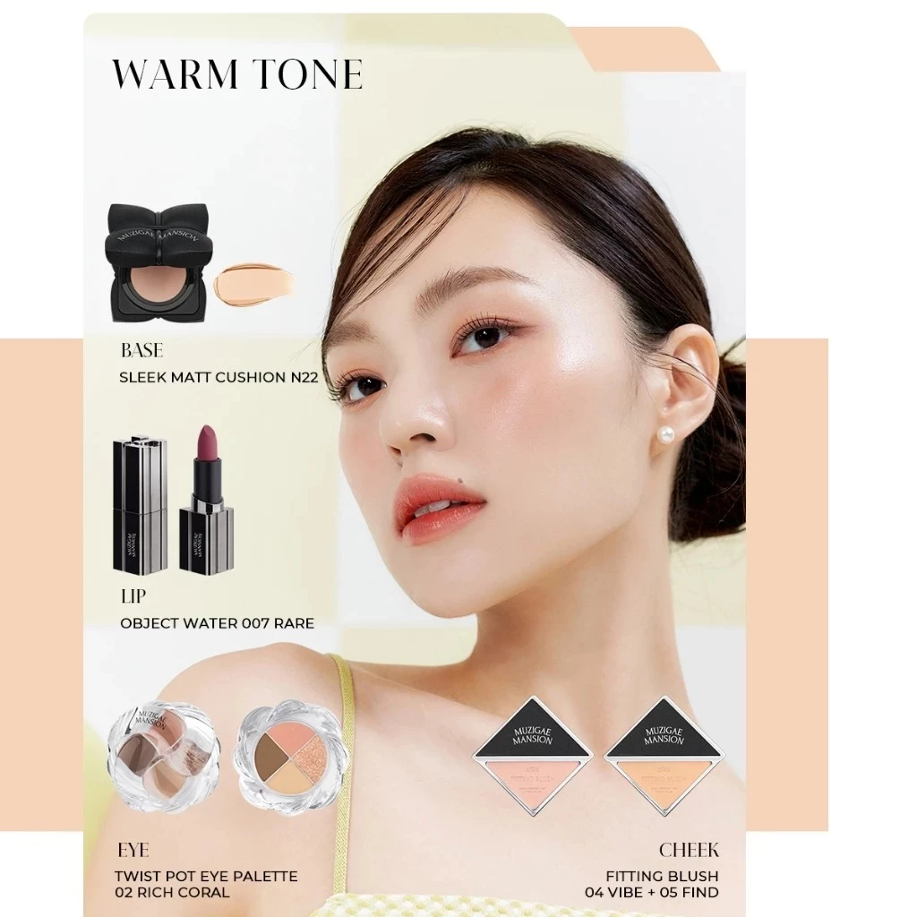 [MÃ CẬN DATE] Son thỏi Muzigae Mansion Moodwear Blur Lipstick Mịn Lì, Lâu Trôi, Dưỡng Ẩm