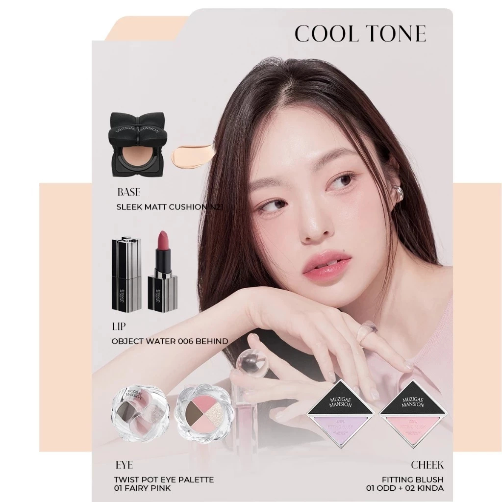 [MÃ CẬN DATE] Son thỏi Muzigae Mansion Moodwear Blur Lipstick Mịn Lì, Lâu Trôi, Dưỡng Ẩm