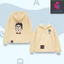 Áo Khoác Nỉ Cotton Cho Bé, Hình Cô Bé Khóc Tai Thỏ Dễ Thương, Giữ Ấm Tốt Mùa Lạnh Mềm Mại (M 318)