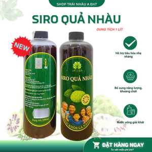 Siro quả nhàu nguyên chất An Nguyên chai 1 lít