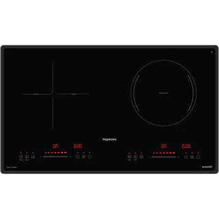 Bếp đôi 1 điện từ 1 hồng ngoại Nagakawa NII8996, nấu siêu nhanh, tiết kiệm điện, 4 chương trình nấu, bảo hành 5 năm