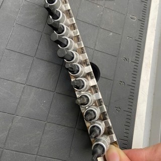 ĐỒ NGHỀ WADFOW Bộ 12 đầu tuýp 1/4" ra đầu vít lục giác, sao WST2414