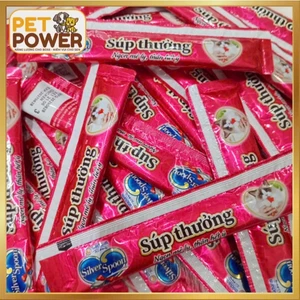 Súp thưởng cho mèo Silver Spoon - Thanh lẻ 14g