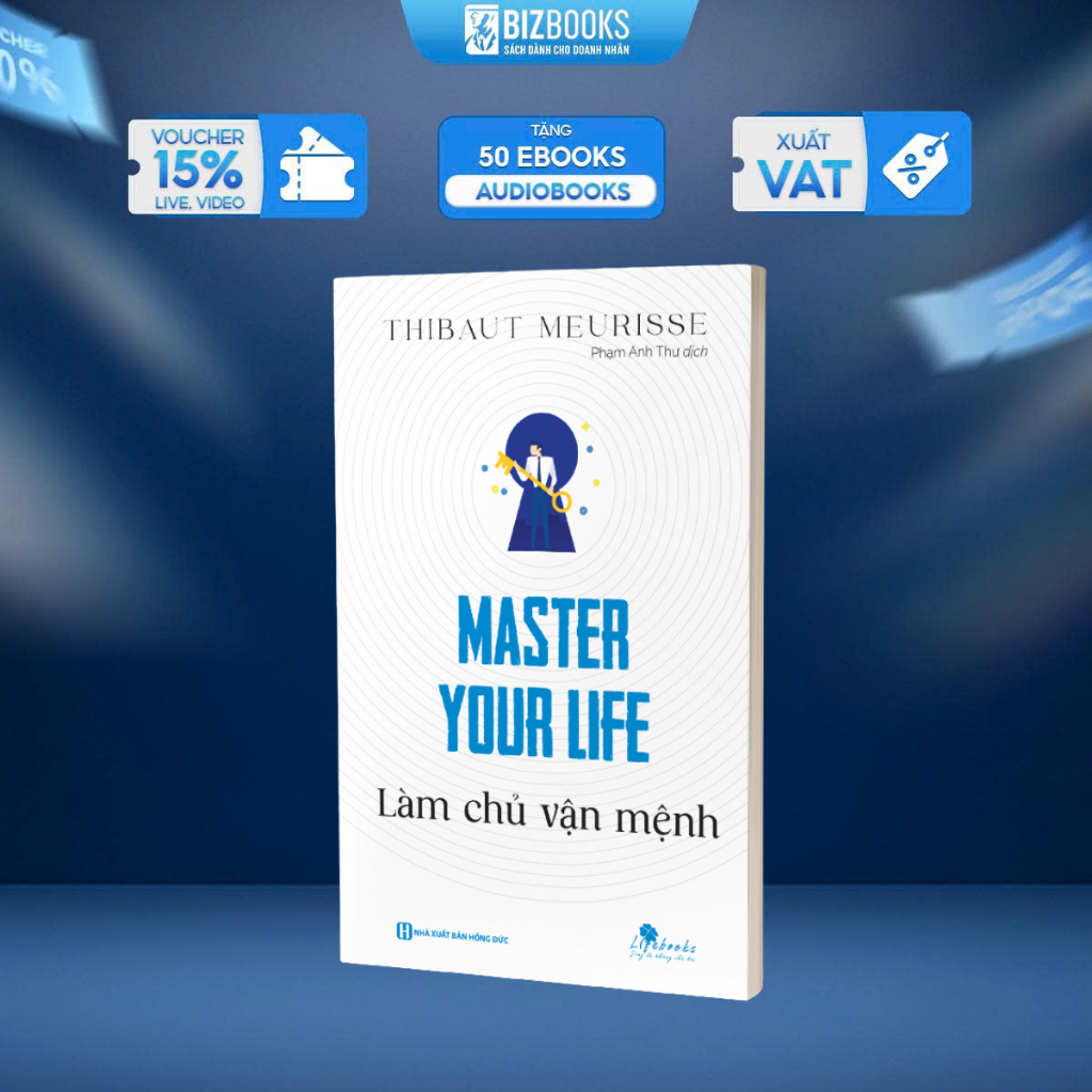 Sách Bizbooks - Master your life - Làm chủ vận mệnh