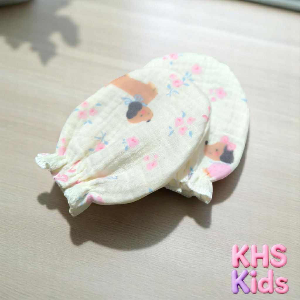 Bao Tay Bé Sơ Sinh Xô Musslin