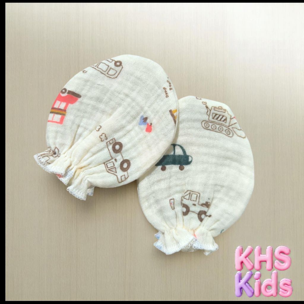 Bao Tay Bé Sơ Sinh Xô Musslin