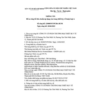 Nước oxy già VP 3% Vĩnh Phúc sát khuẩn vết thương (60ml)