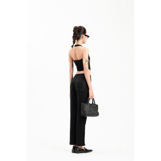 Quần Linen Nữ JP Fashion Ống Suông, Chất Linen Cao Cấp Mỏng Nhẹ, Lưng Cao Ôm Eo Tôn Dáng 19011984