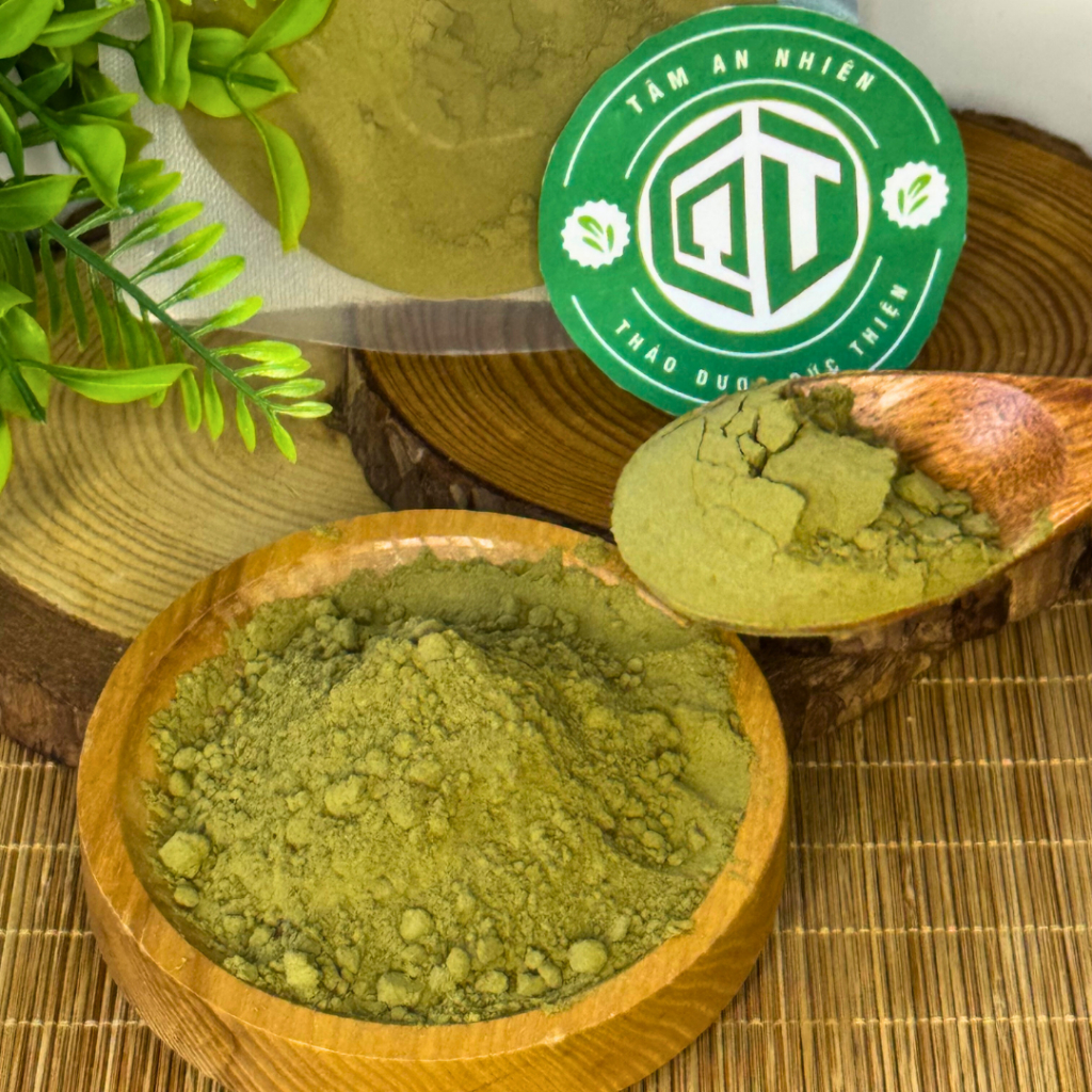 Bột Trà Xanh Nguyên Chất Đức Thiện (Mịn, Sạch, Thơm) - Ngăn Ngừa Mun, Dưỡng Da Trắng Mịn