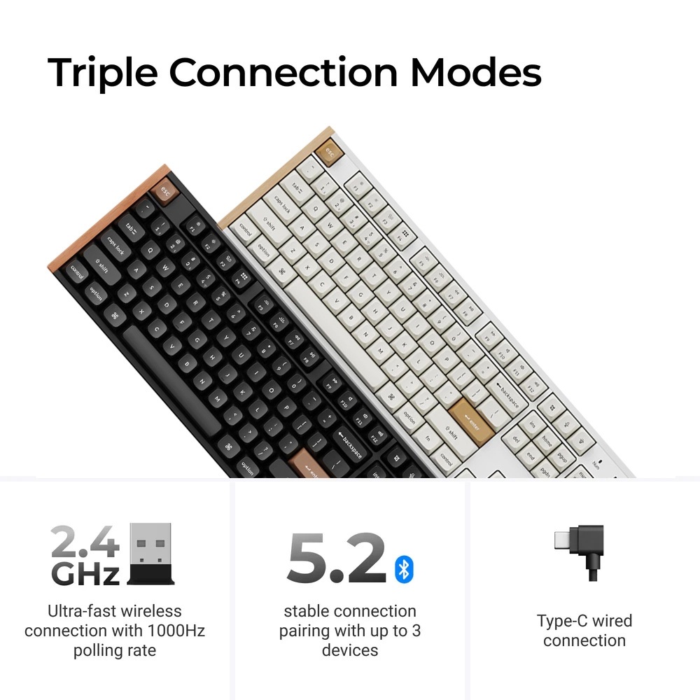 Bàn phím cơ không dây Keychron K10 HE Special Edition RGB Hotswap Aluminum (Magnetic Sw) - Bảo hành 12 tháng | BigBuy360 - bigbuy360.vn