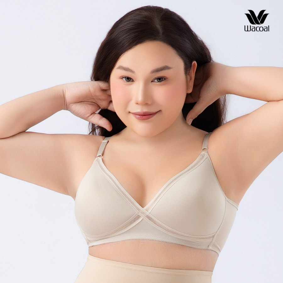 Áo lót Wacoal ILB3213 Magic X Coolness (có size lớn) không gọng thoải mái mút mỏng - LB3213