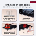 Bếp từ đôi Fujihome IC2123 -Công suất tổng 3500W -Mặt kính Kanger bền đẹp-Cảm ứng vuốt trượt dễ dùng — ảnh 7