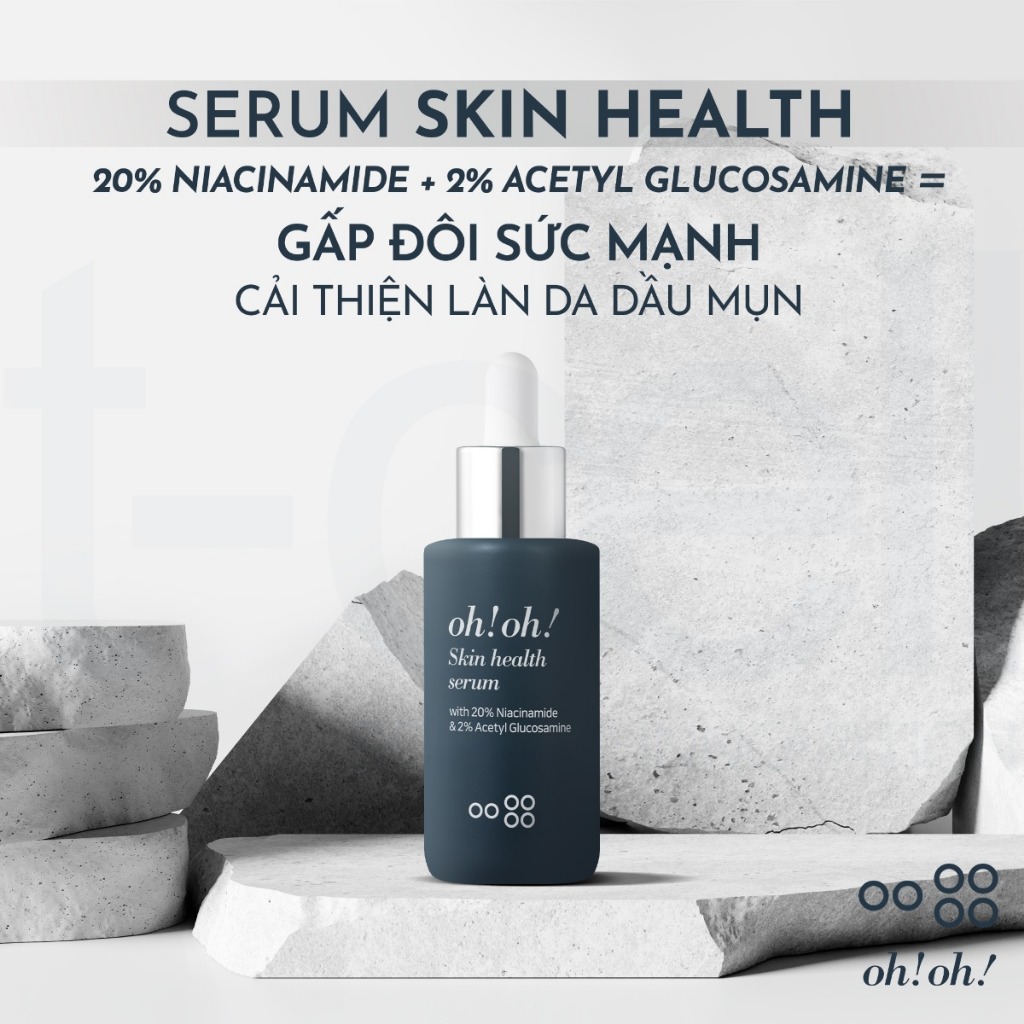 Serum Niacinamide 20% - ohoh Skin Health[ HÀNG CÔNG TY]