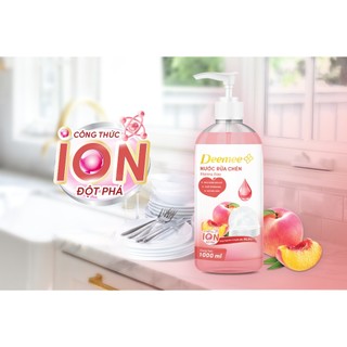 Nước Rửa Chén Deemee 1000ML Siêu Sạch, Tiết Kiệm, An Toàn Cho Da Tay - CÔ THƯ MARKET