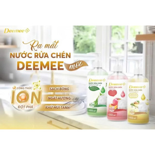 Nước Rửa Chén Deemee 1000ML Siêu Sạch, Tiết Kiệm, An Toàn Cho Da Tay - CÔ THƯ MARKET