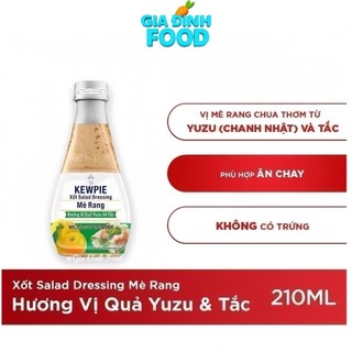 Xốt Salad Dressing Kewpie các loại đủ vị - 210ml