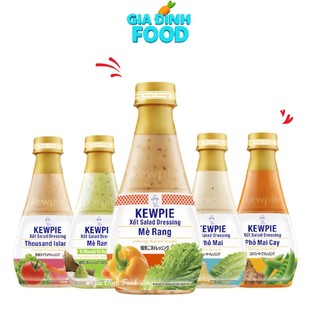 Xốt Salad Dressing Kewpie các loại đủ vị - 210ml