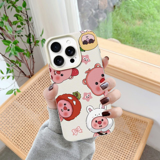 Ốp Lưng iPhone TPU Hoạ Tiết Da Mềm Loopy Cute Chống Sốc, Chống Bẩn - iP 7/8/X/XS/11/12/13/14/15/16/17/Plus/Pro/Max/Air