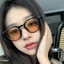 Mắt kính nữ má hồng giả cận thời trang phong cách Ulzzang gọng kính cận mắt râm mát chống tia UV Hottrend 096