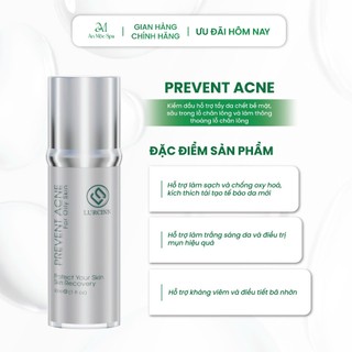 Tinh Chất Lurcinn Chống Tái Mụn Prevent Acne For Oily Skin 30g | An Mộc Spa