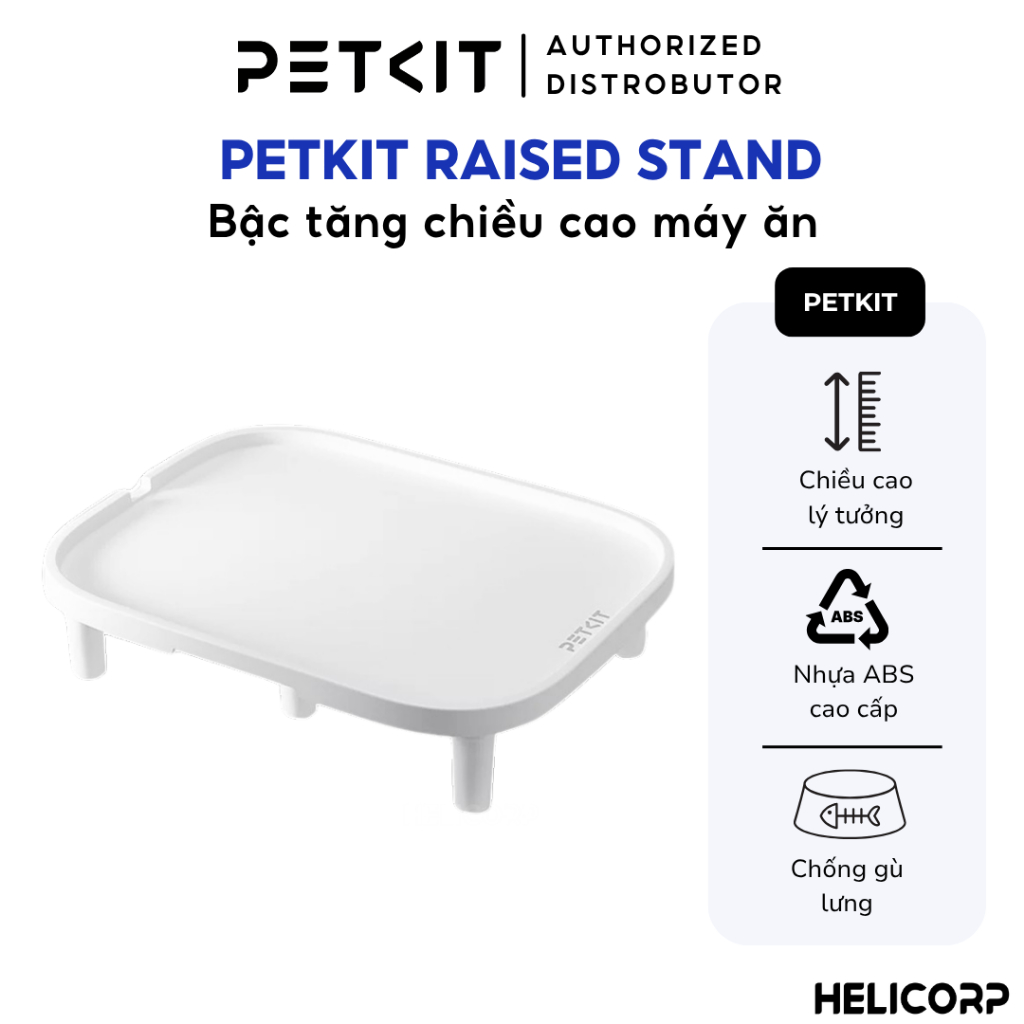 Bậc Tăng Chiều Cao Cho Máy Ăn PETKIT Raised Stand chóng gù lưng cho thú cưng - HELICORP