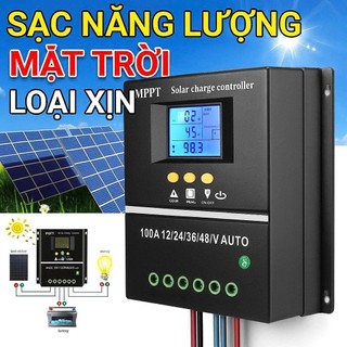 Bộ Sạc Năng Lượng Mặt Trời MPPT 80A Thông Minh Loại Xịn– Tự Động Nhận 12V/24V/36V/48V, Cực Kỳ Ổn Định