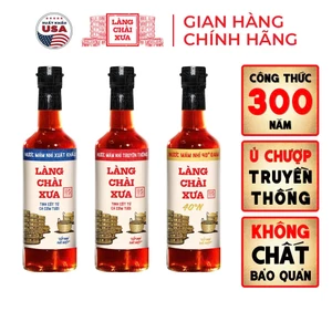 Nước mắm nhỉ Làng Chài Xưa nhãn xanh xuất khẩu nhãn đỏ 30N nhãn vàng 40N