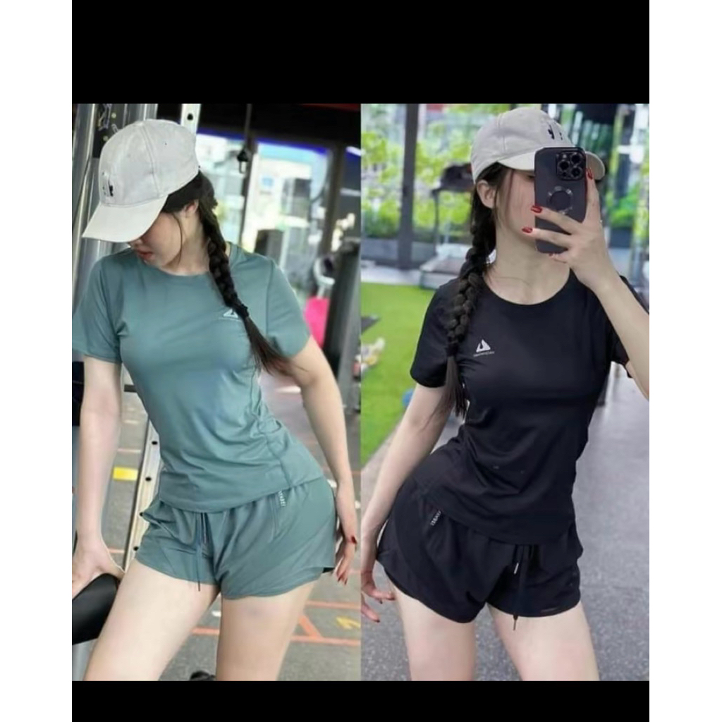 Bộ đồ thể thao nữ SUNNYCHIC đồ tập gym nữ, đồ chạy bộ, chơi pickleball thoải mái, thoáng mát [SC1]
