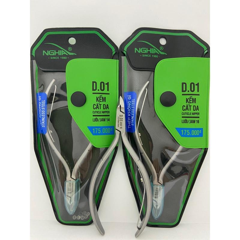 Kềm Nghĩa cắt da inox D01 Mũi 16 Chính Hãng, Kìm nghĩa D.01 | Shopee ...