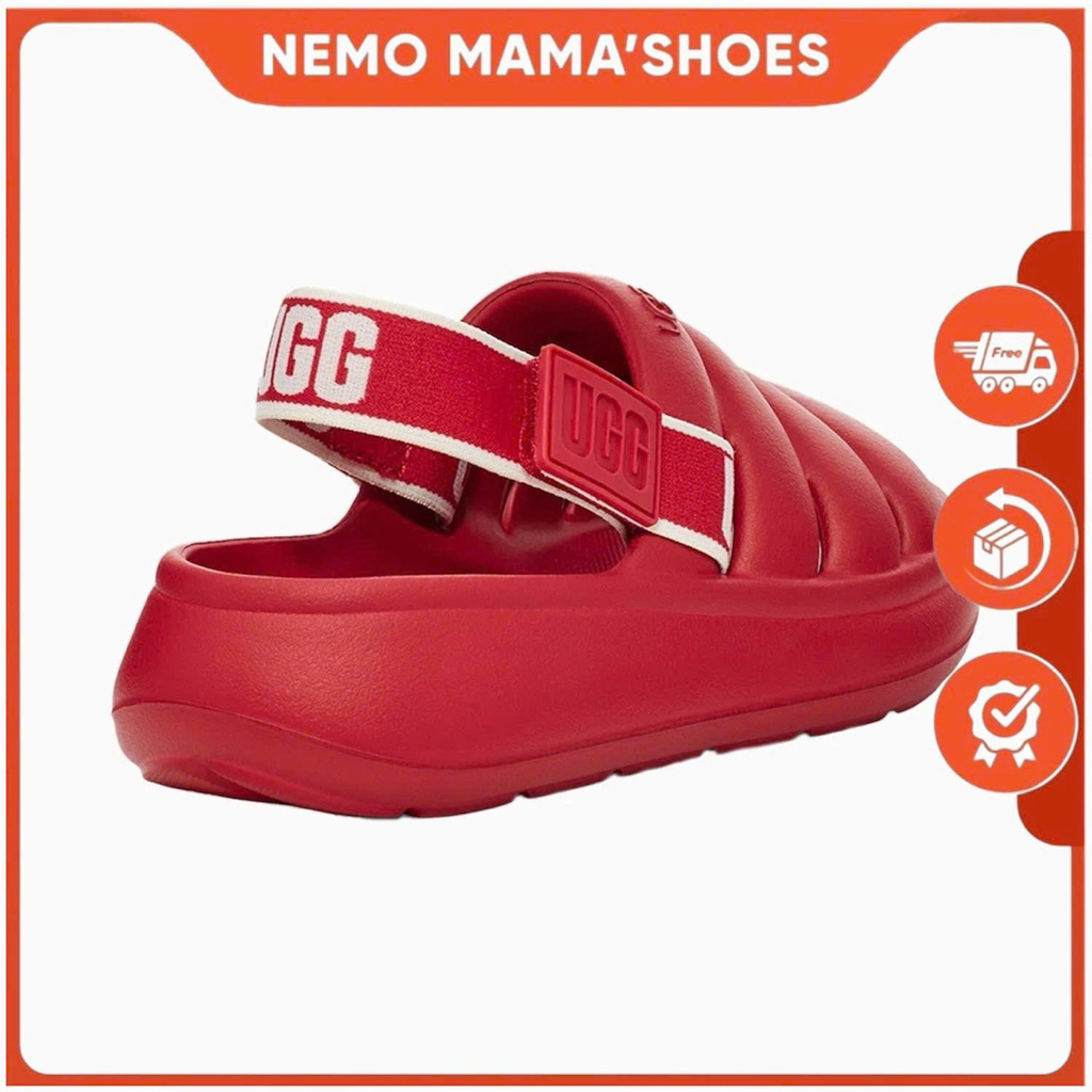 UGG ĐỎ QUAI SAU DÁN CÂN CHỈNH NAM NỮ MANG ĐƯỢC (G250310062)