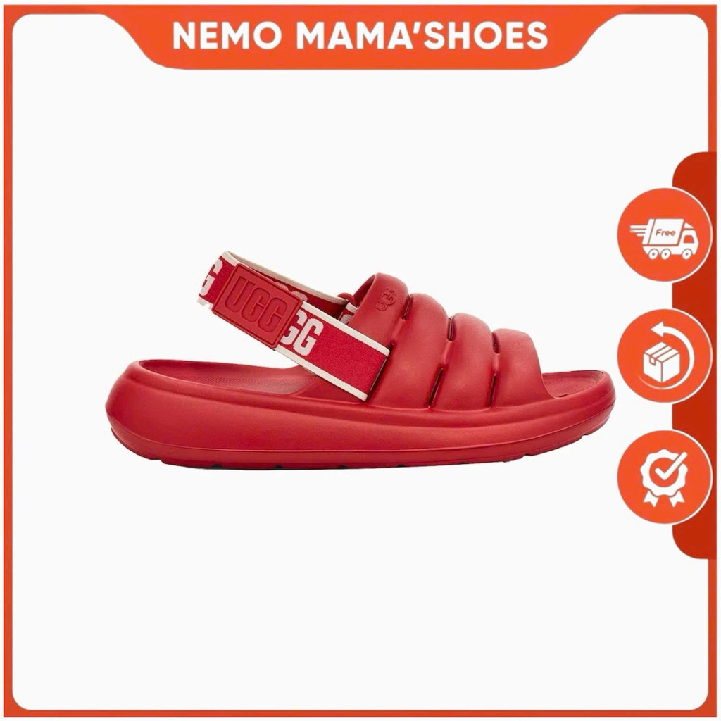 UGG ĐỎ QUAI SAU DÁN CÂN CHỈNH NAM NỮ MANG ĐƯỢC (G250310062)