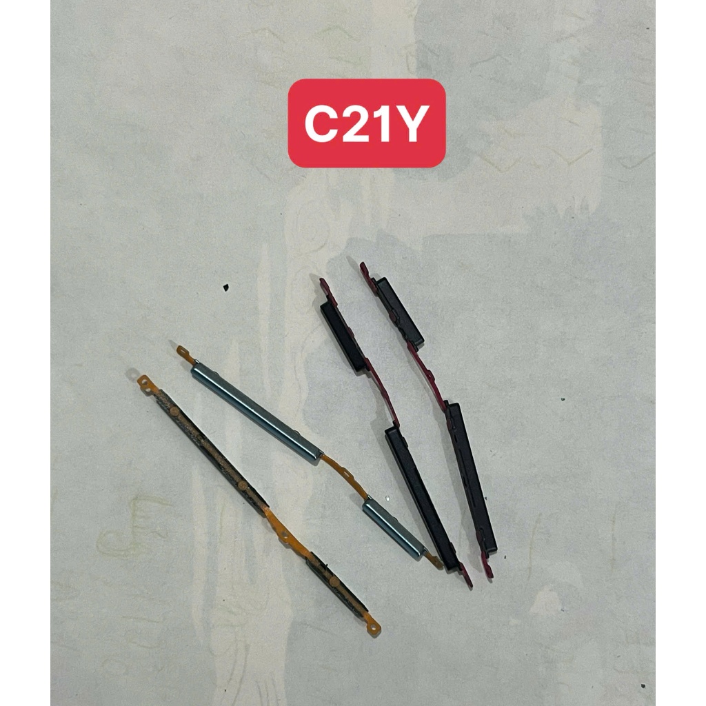 (C21Y) Nút Bấm Nhựa Bên Ngoài Realme C21y zin ( nút mủ ) | Hàng Mới