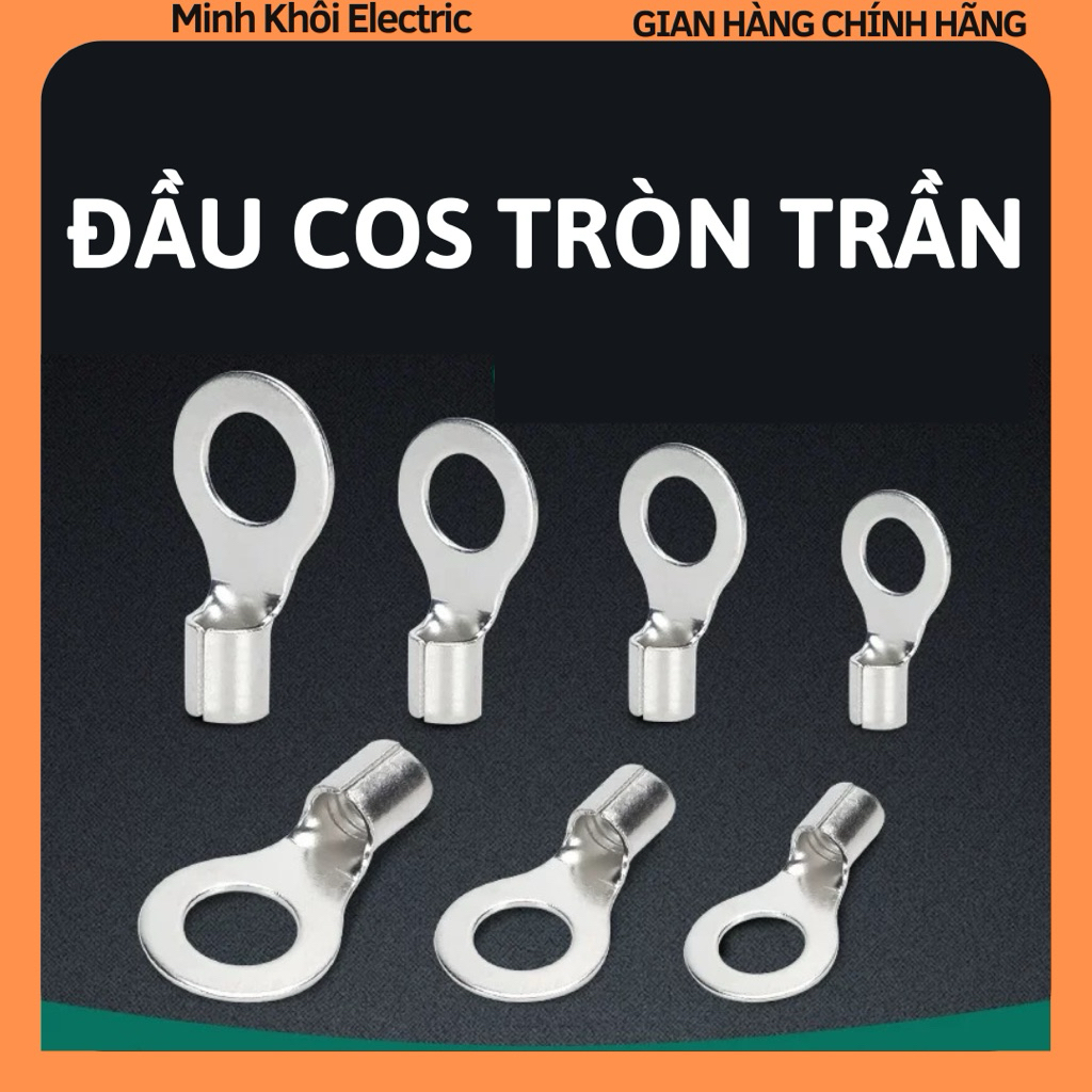 Combo 100c Đầu Cos Tròn Trần,đầu cos chữ o, cốt khuyên, cốt tròn trần Cao Cấp