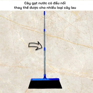 AMZO_BÀN CÀO NƯỚC ĐẨY NƯỚC LÀM KHÔ SẠCH SÀN NHÀ/ CÂY CÀO NƯỚC ĐẦU CAO SU LOẠI I CÁN DÀI 1M5 DỄ THAO TÁC