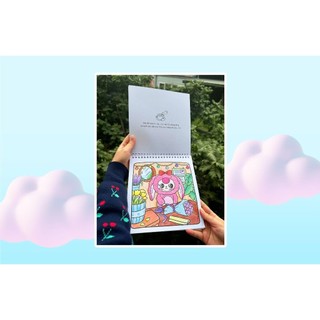 Sách tô màu Baby Three & Cầu vồng cảm xúc. Sách Tô Màu Thư Giãn 30 chủ đề 62 trang