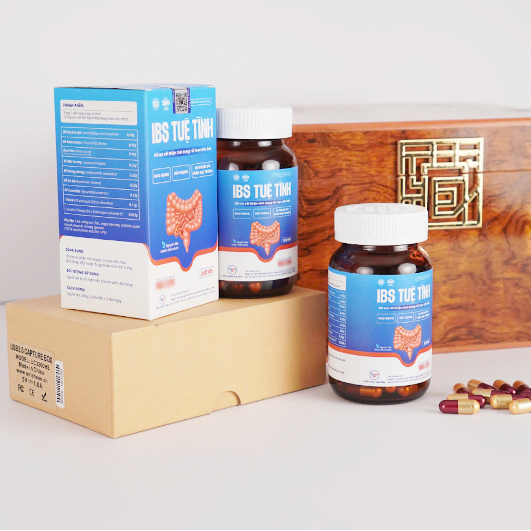 Viên uống đại tràng IBS Tuệ Tĩnh, hỗ trợ tình trạng đau bụng, đầy bụng, viêm đại tràng, HCRKT