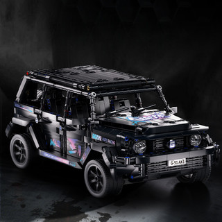 [New 2026] Mô Hình Lắp Ráp Siêu Xe Mec G63 Black Ôtô Địa Hình Cao Cấp 1388 PCS Sắc Nét, Quà Tặng Sinh Nhật Mô Hình Bobo