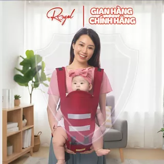 Địu Ngồi Đa Năng Cho Bé Royal Có Đệm Lưng Êm Ái Thoáng Khí Quai Đeo Trợ Lực Chống Gù Bảo Vệ Cột Sống Cho Bé
128.000
₫
-15%
4.8
Đã bán 180
Hà Nội