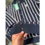 ⚡️[Hight Quality] Áo Khoác Len Cổ Bẻ Pr4 Cashmere Dệt Kim Nam Nữ - Điểm Nhấn Sọc Xanh Navy Cao Cấp Cardigan