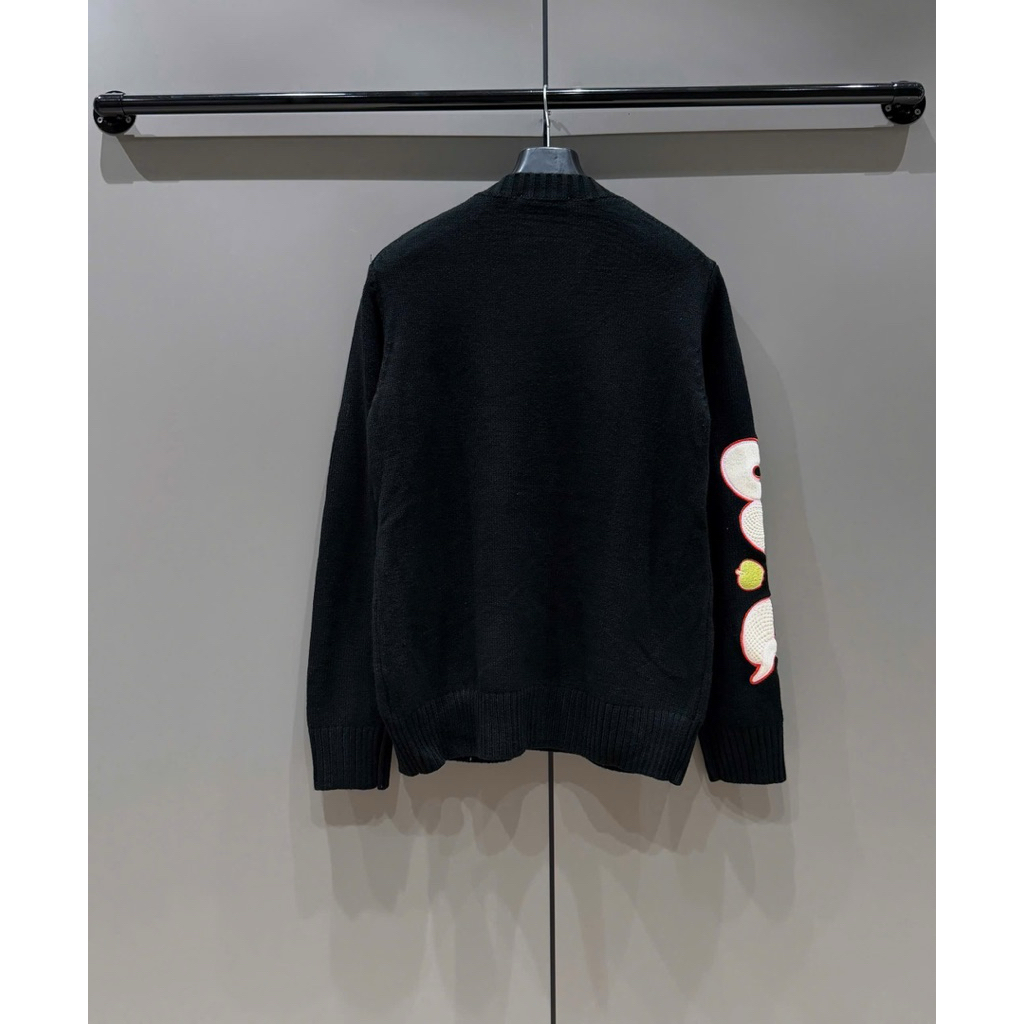 ⚡️[Hight Quality] Áo Sweater Len Sna1e Cổ Tròn Nam Nữ - Điểm Nhấn Thêu Hoạt Họa Tiết Tay Độc Đáo Loại 1