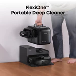 Robot hút bụi lau nhà Anker eufy Omni E28 20,000 PA, máy hút bụi cầm tay FlexiOne, con lăn lau sạch liên tục — ảnh 3