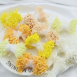 Nhụy hoa giả làm hoa handmade – Nhụy kép nhiều màu, phụ kiện hoa đất sét, hoa giấy, hoa voan – QNshop
