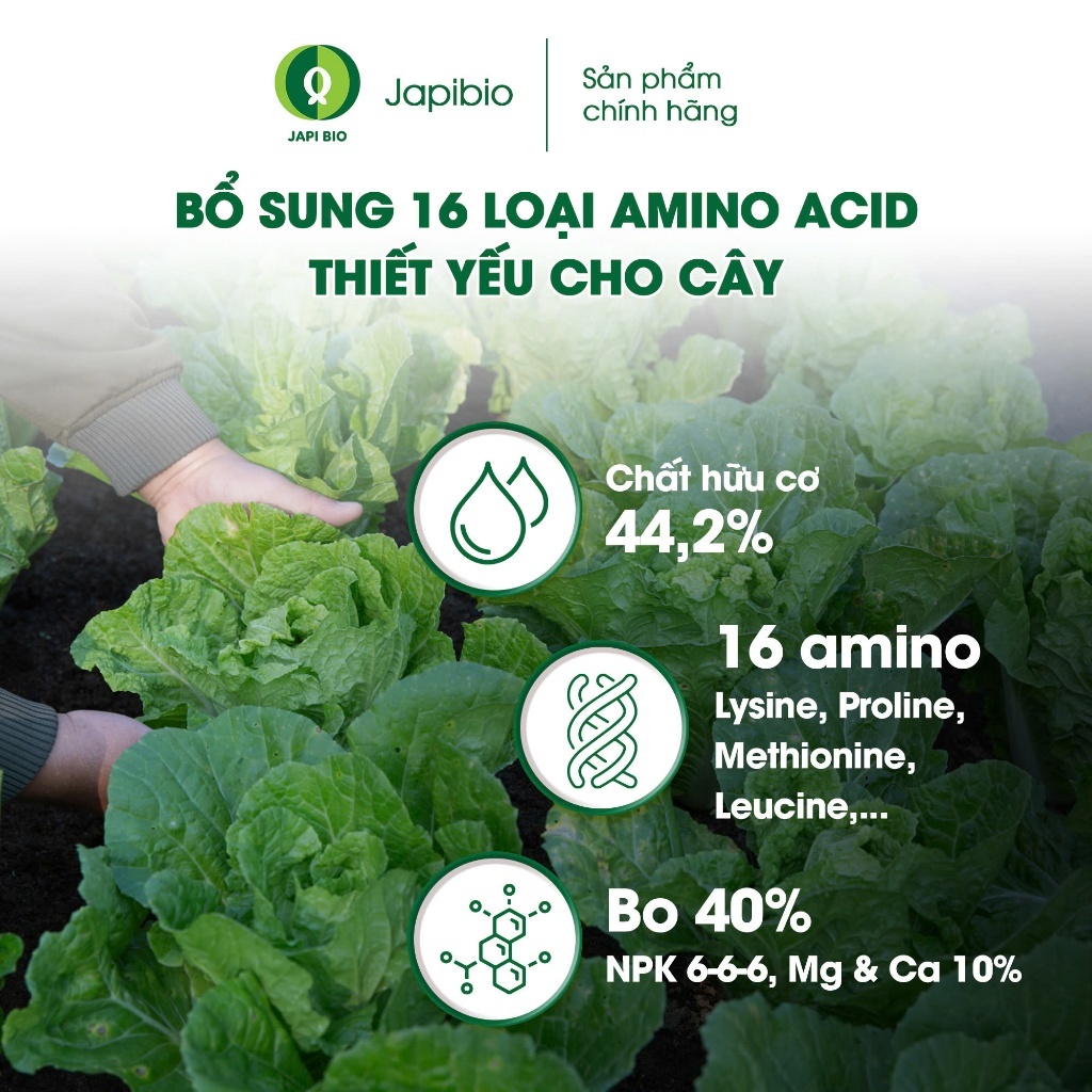 Đạm cá cô đặc amino Japi Bio 5L