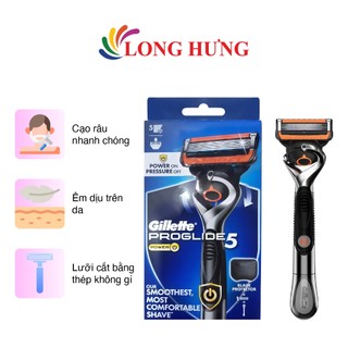 Dao cạo râu dùng pin 5 lưỡi kép Gillette Proglide 5 Power (1 cây)