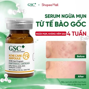 Serum xoá mụn từ tế bào gốc GSC Acne Care Ampoule TR 8ml – da sạch mụn không khô rát chuẩn Hàn - GC085A