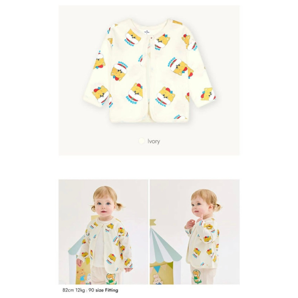 Áo Cadigan dư xịn nhà Milkbaby xuất dư Hàn [80-110] chất mỏng nhẹ