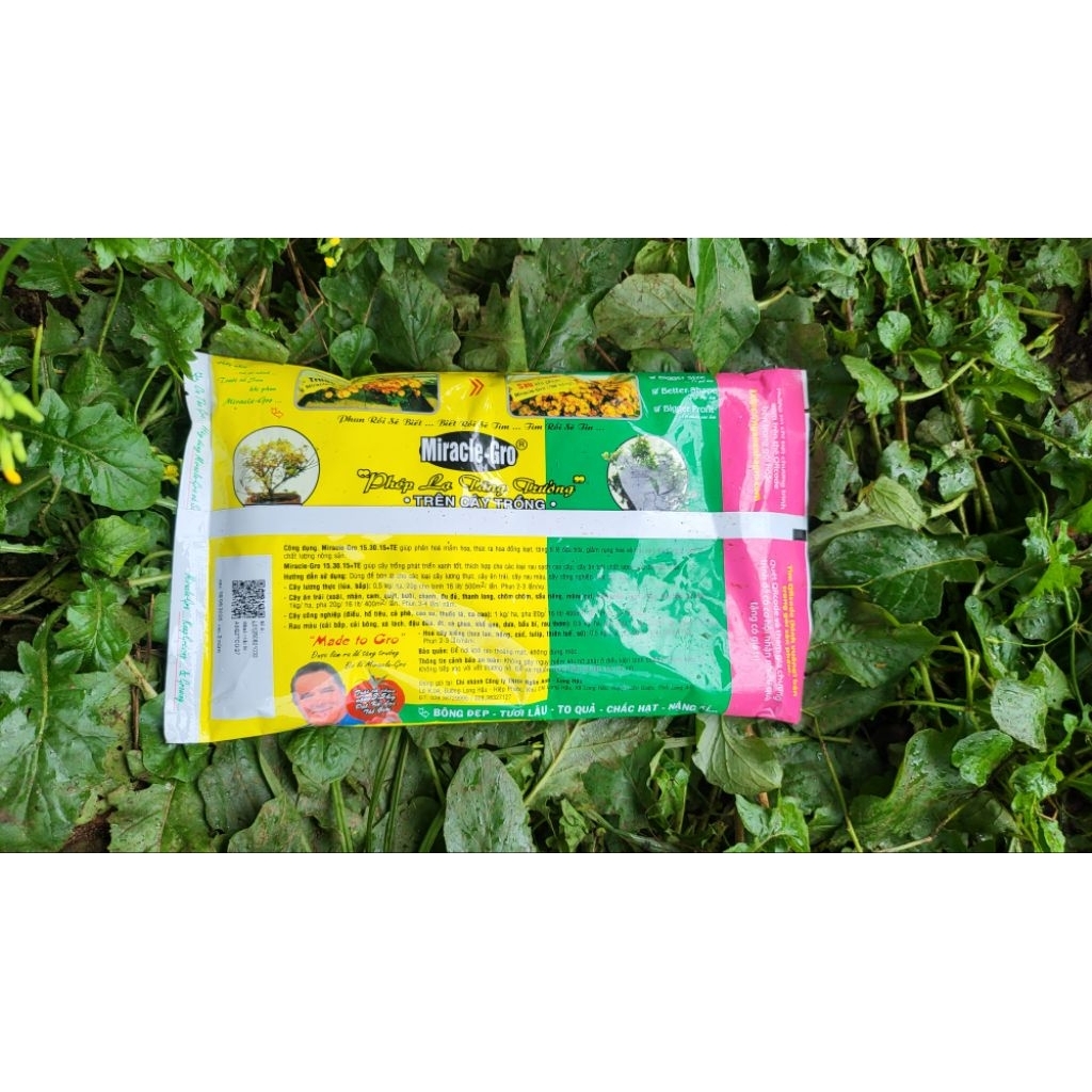 🌾 Phân Bón Lá Miracle-Gro 15-30-15+TE – Kích Ra Hoa, Đậu Trái, Tăng Năng Suất Vượt Trội 🇺🇸